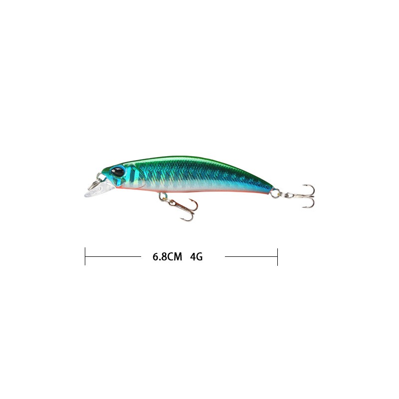 UMPAN PANCNIG IKAN MINNOW UKURAN 4g 6.8cm UMPAN PANCNIG TERLARIS UMPAN ULTRALIGHT