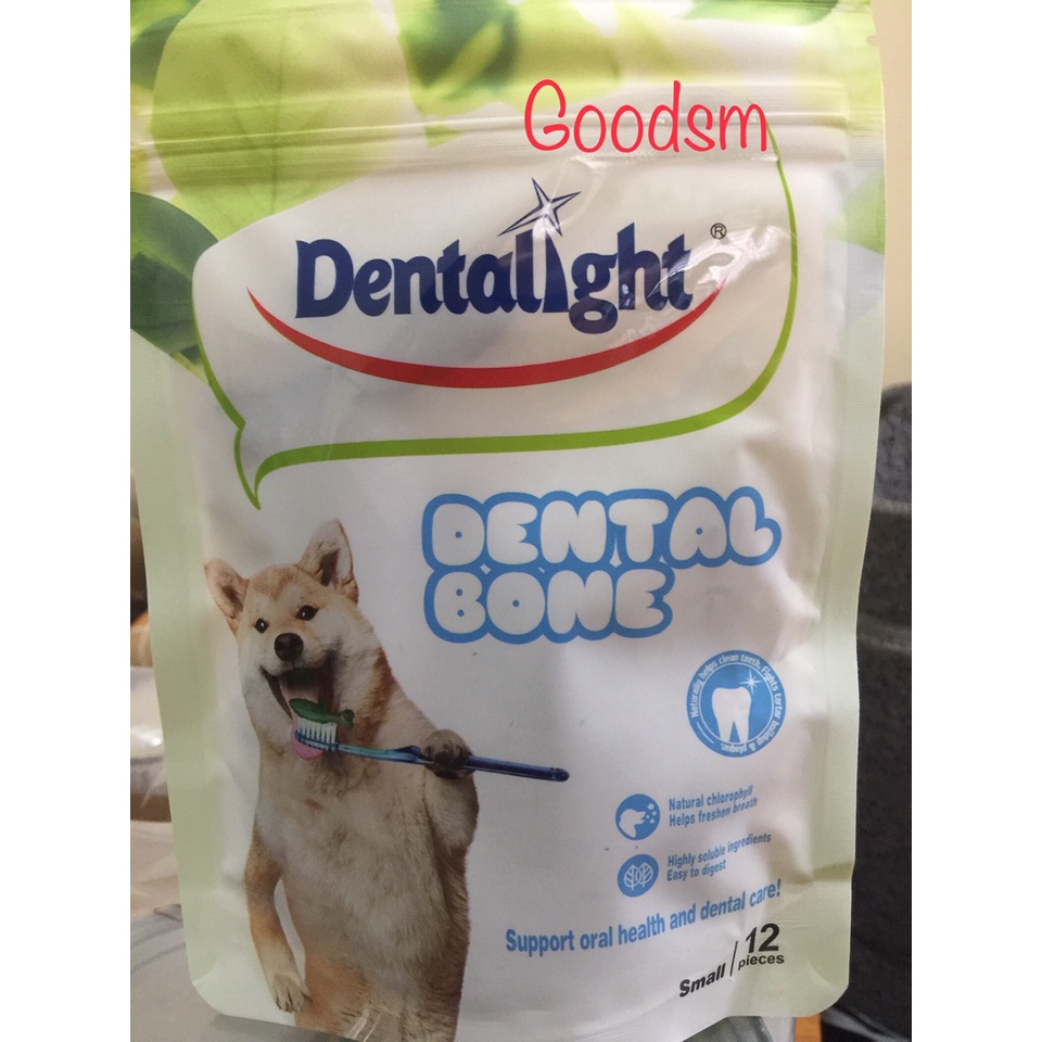 Dentalight Dental Bone Small 90 Gr Snack Anjing / Dog Treats / Cemilan