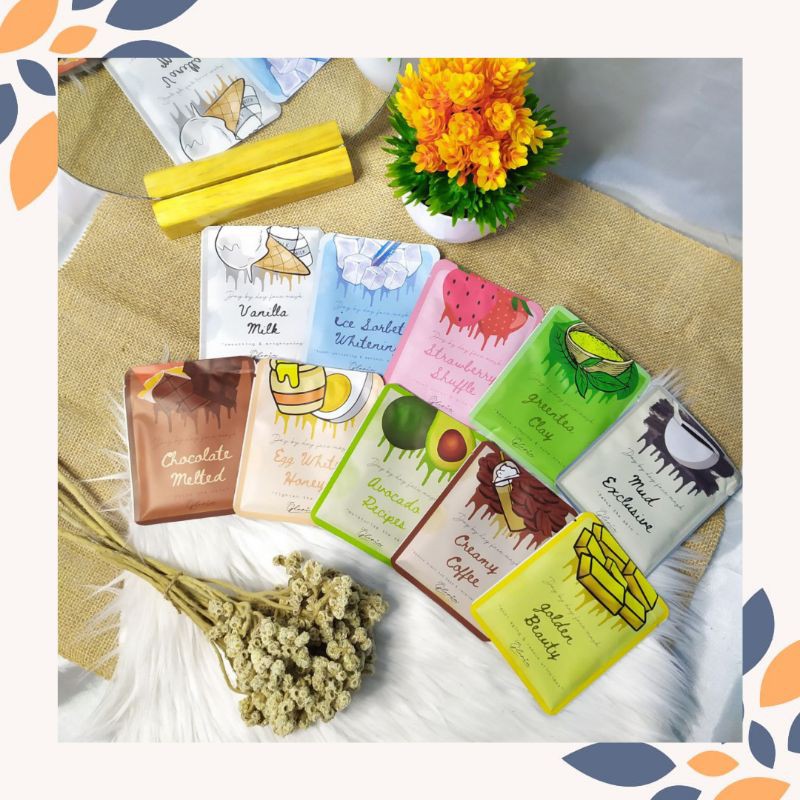 Masker wajah Lea Gloria ✅ BPOM 20GR Masker Wajah By Lea