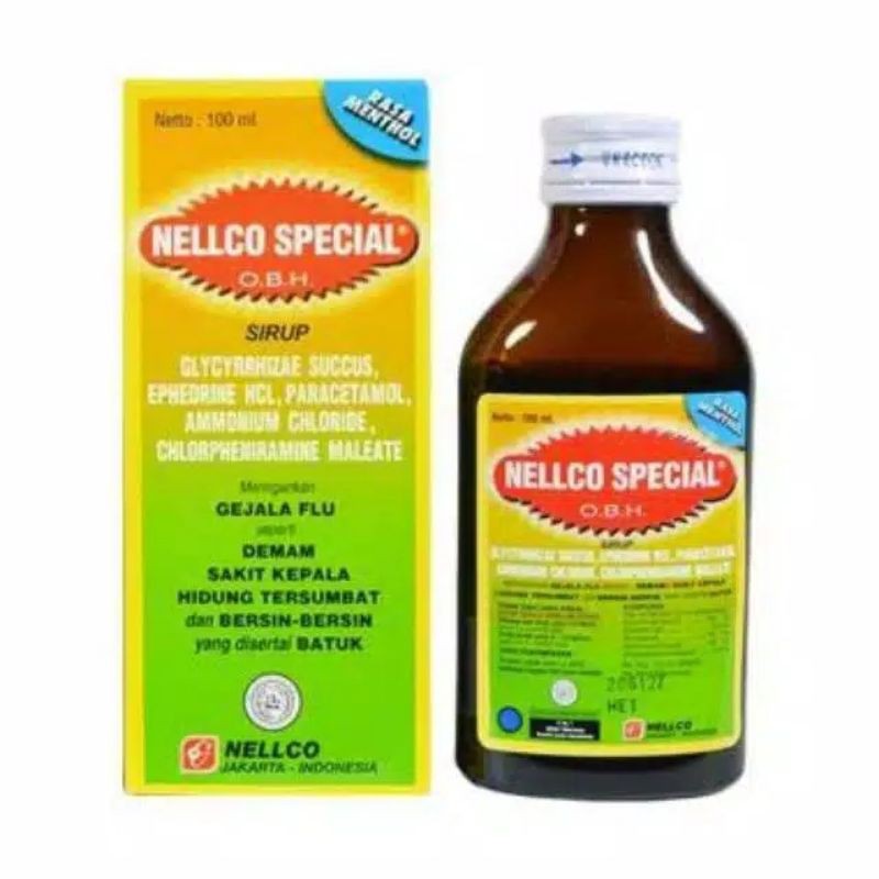 Nelco Spesial OBH PE Obat Batuk 100ml [BESAR]