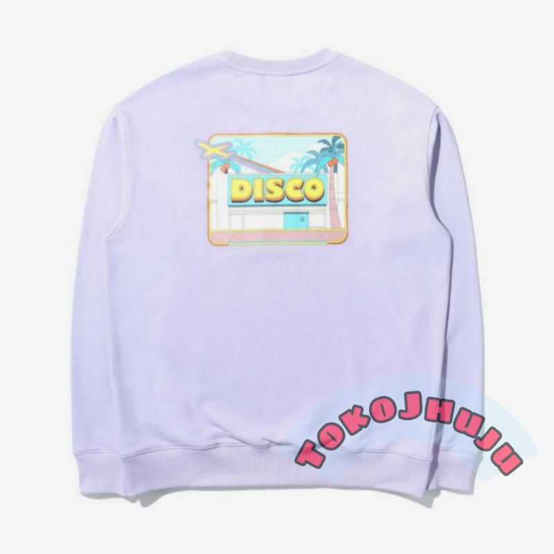 Basic Sweater BTS Jungkook Taehyung DISCO dynamite Print DTF