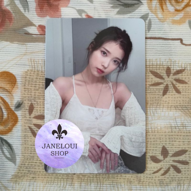 IU Album LILAC PC Official - Photo ID Lyric Book / dlwlrma golden hour uaena flower bookmark 3 album