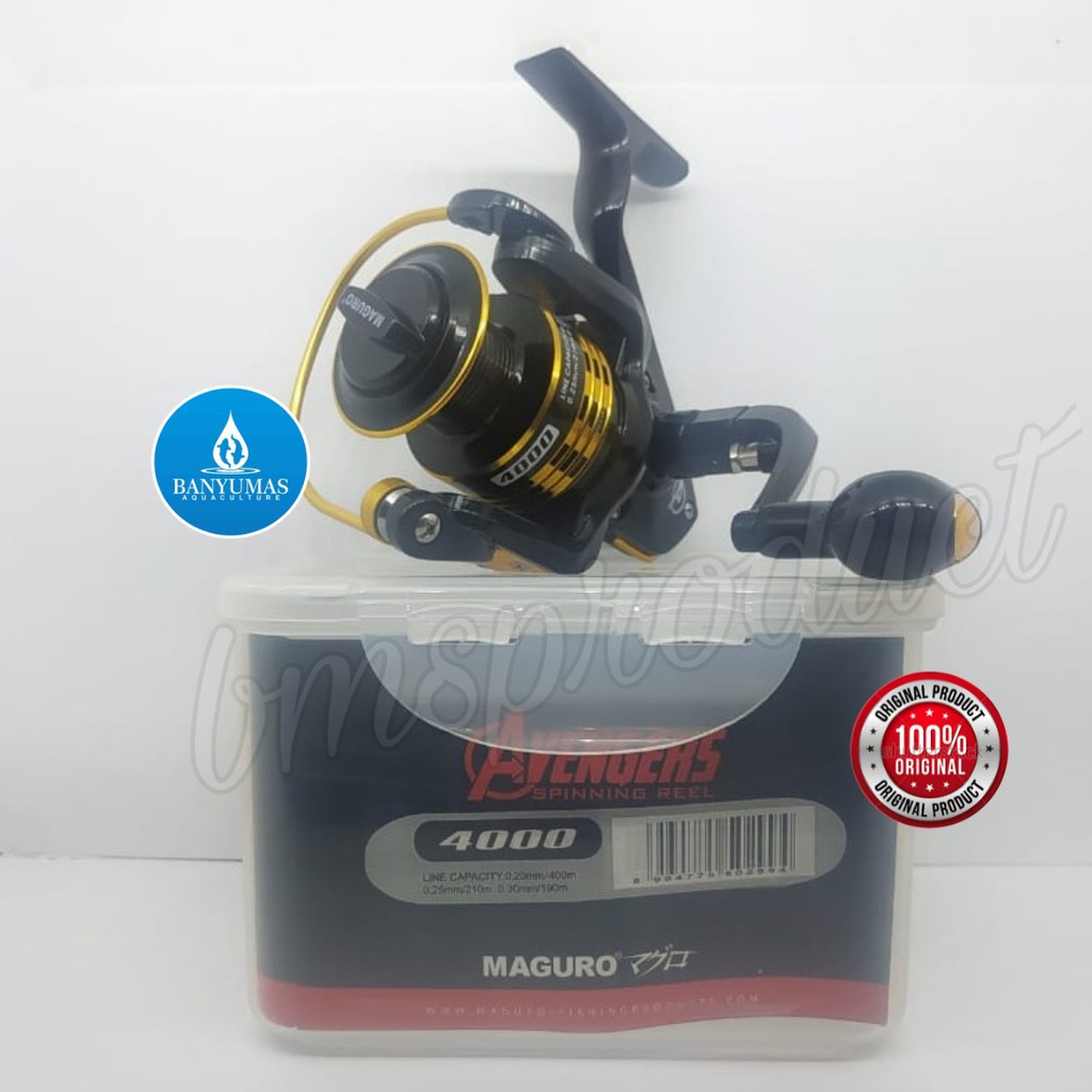 Reel Pancing Maguro Avenger 4000 Mancing Laut dan Galatama BC007040