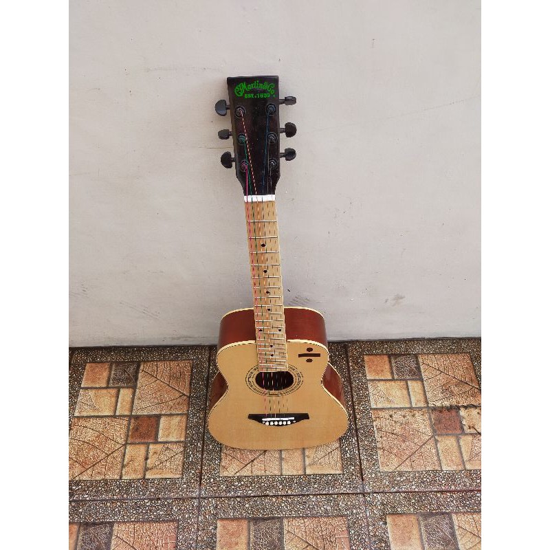 gitar akustik elektrik 3/4-4