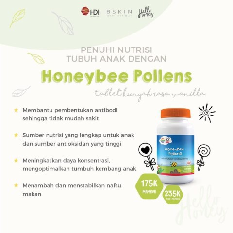 HONEYBEE POLLENS VITAMIN BY HDI ORIGINAL