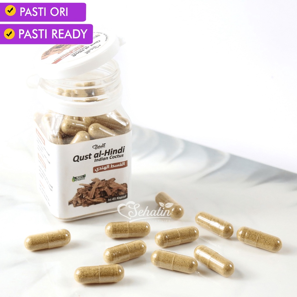 QUTS ALHINDI ASLI QUSTHUL HINDI QIST ALHINDI KAYU INDIA 100% ORIGINAL KAPSUL QUSTUL QISTHUL KHUSNUL