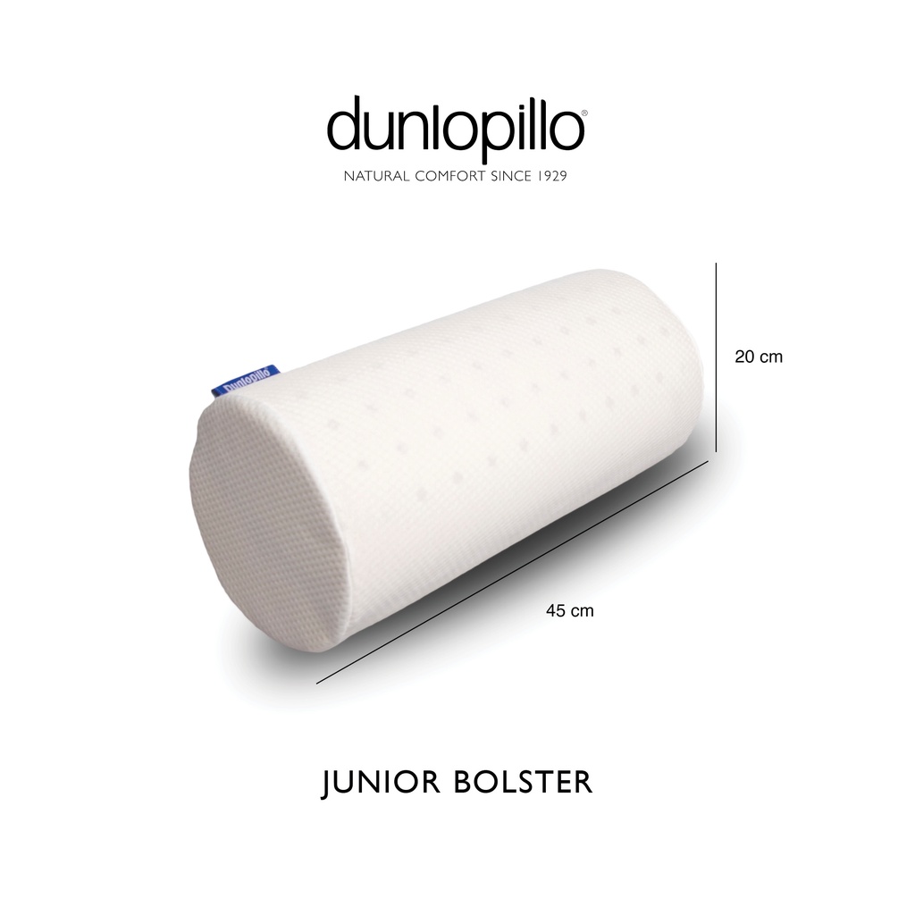 Dunlopillo Junior Bolster Latex - Guling Latex Anak dan Remaja -