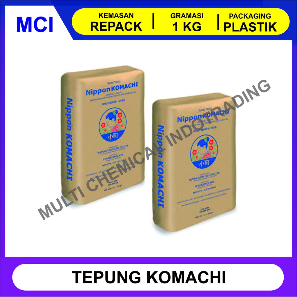 

TEPUNG KOMACHI / KOMACHI BREAD FLOUR 1 KG