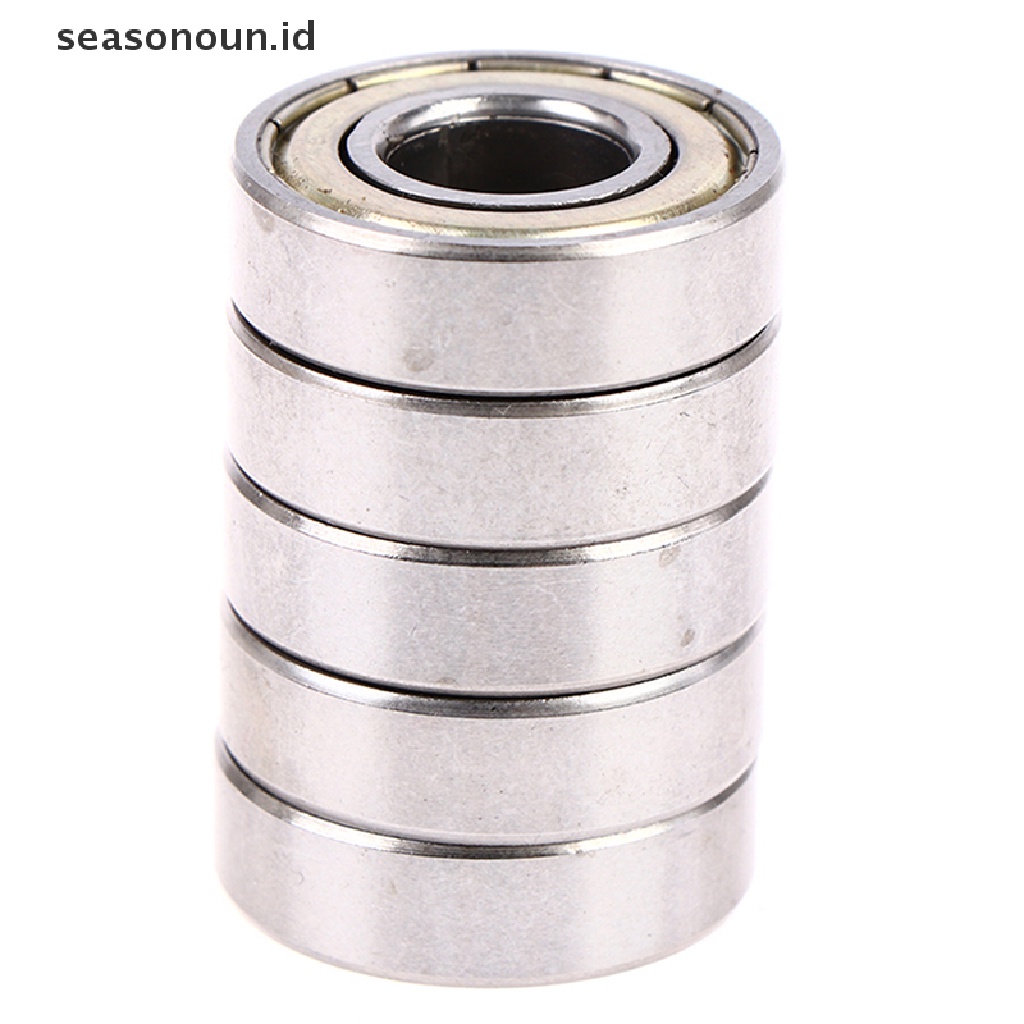 5pcs 6001zz Deep Groove Ball Bearings Ukuran 12x28 X 8mm