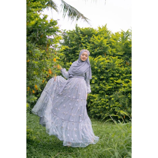 Dress La Fleur Rudeya syari