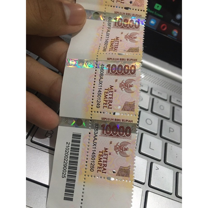 

Materai 10.000