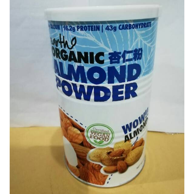 

Almond Powder Organic 500gr Earth Living