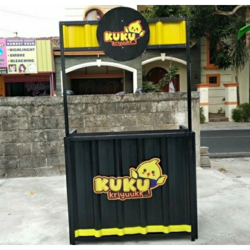 Mini booth cointainer