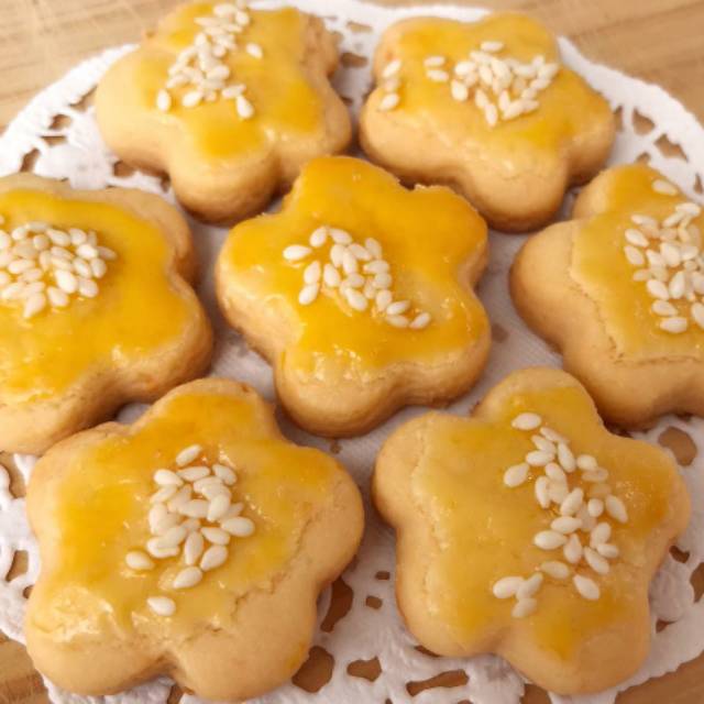 

Salted egg cookies / kue kering telur asin / kue kering lebaran / kue kering salted egg