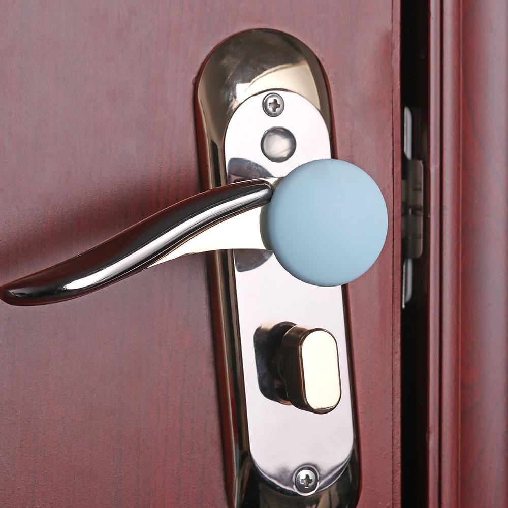 Suyo Door Handle Stopper Silicone Crash Pad Anti-slip Stiker Bumper