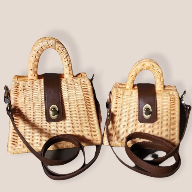 Tas Rotan Premium kulit