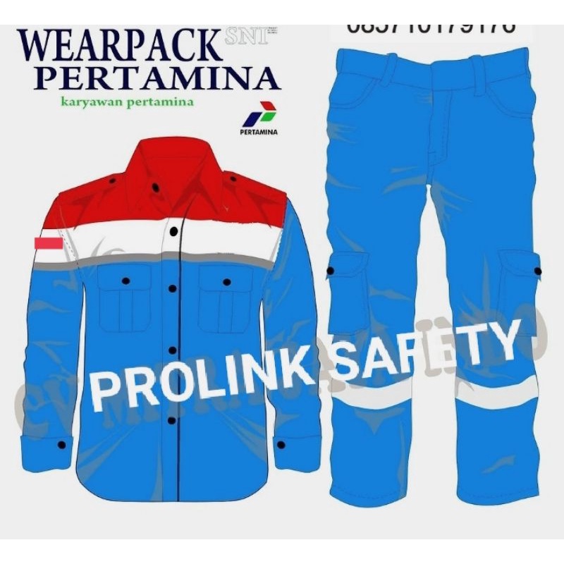 SETELAN SERAGAM SAFETY PERTAMINA