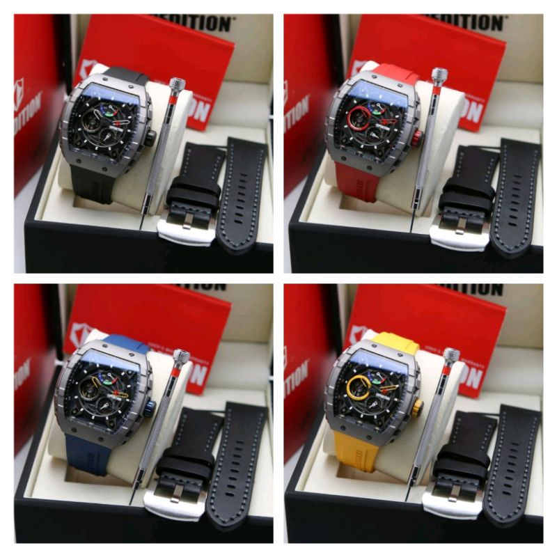 Jam Tangan Pria Expedition Carbon Titanium 6782 E6782 Limited Edition Original Garansi Resmi