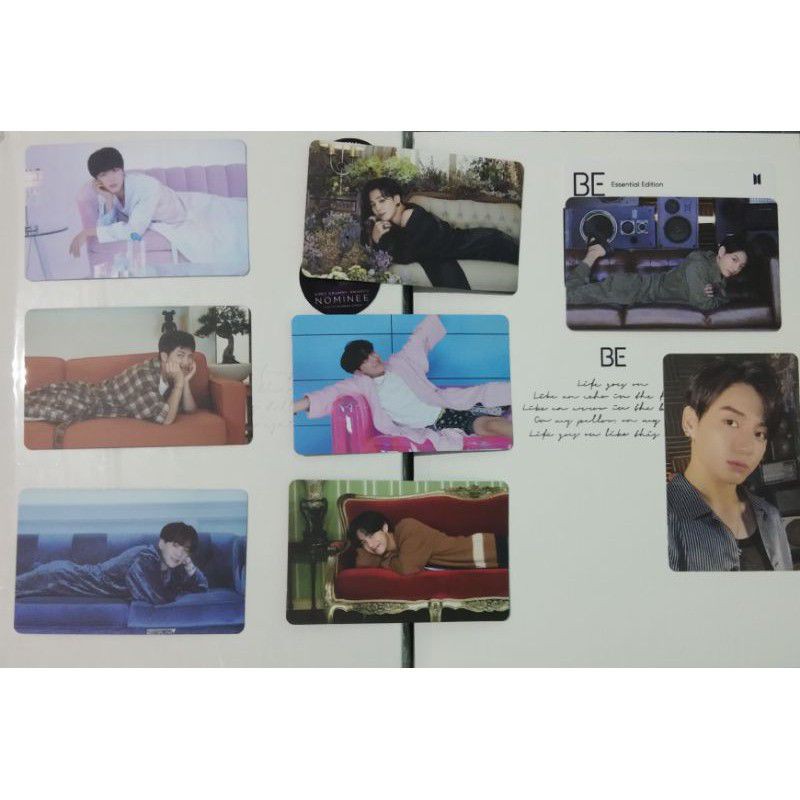 PC RANDOM JUNGKOOK JK BTS BE ESSENTIAL ALBUM WEVERSE