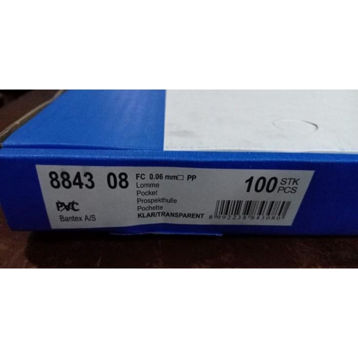 

Paper | Pp Pocket Sheets Bantex 8843 Folio Murah Baru