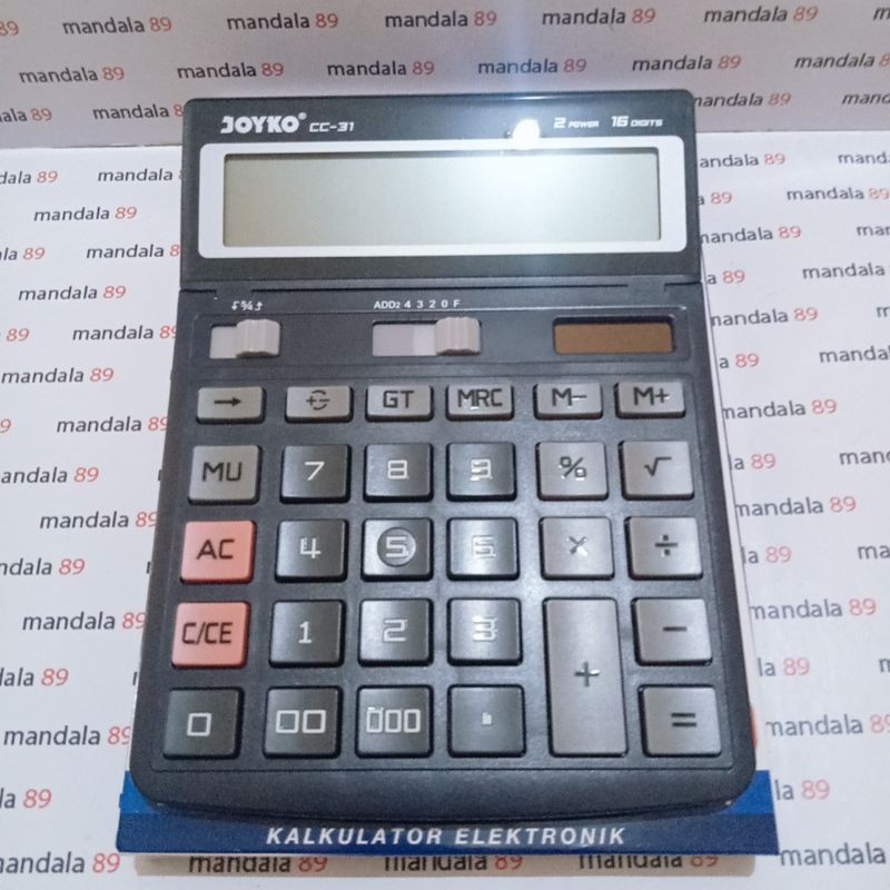 

KALCULATOR 16 digit merk Joyko CC-31