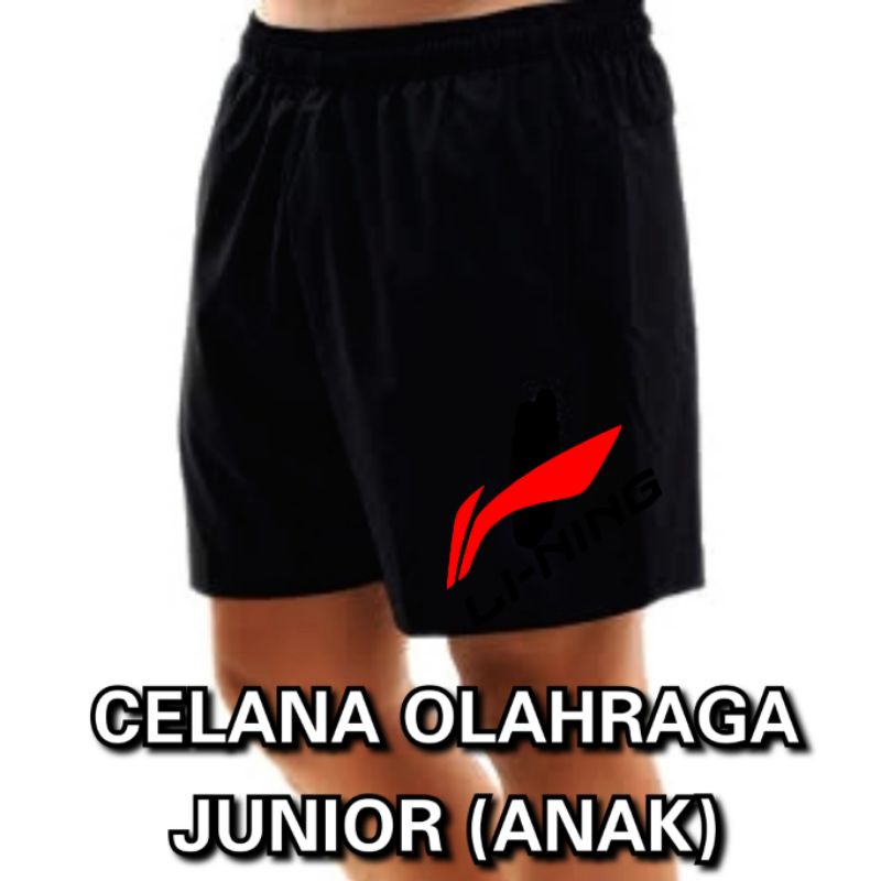 ⭐⭐⭐⭐⭐Celana olahraga bulutangkis anak celana badminton LI-NING junior celana olahraga pendek