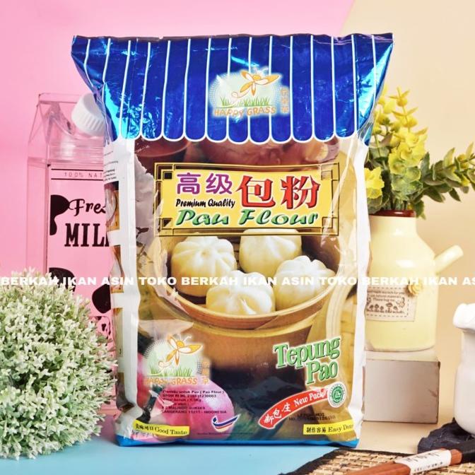 

vikriyansatyaveta5694 Happy Grass Tepung Pao Bakpao 1,3kg / Instant Flour Premium Wheat Pau TERLARIS TERPERCAYA ORIGINAL