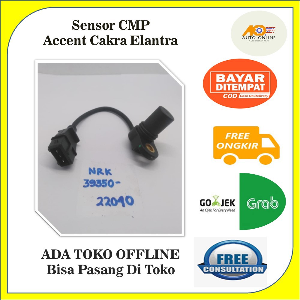 Sensor Hall CMP Knock Noken As Camshaft Accent Cakra Elantra 39350-22040
