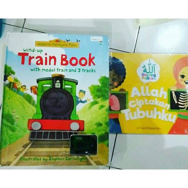 Wind up train book