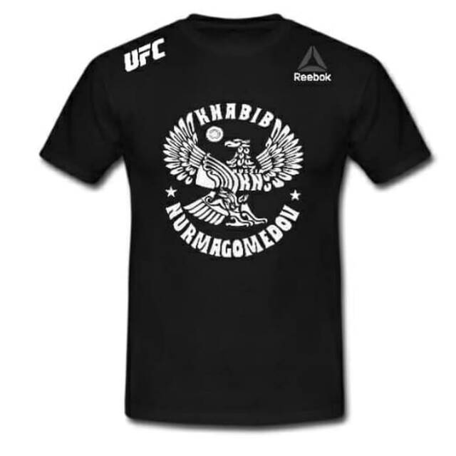 KHABIB UFC KAOS SHIRT BAJU REEBOK UFC 229 KHABIB THE EAGLE

VIRAL