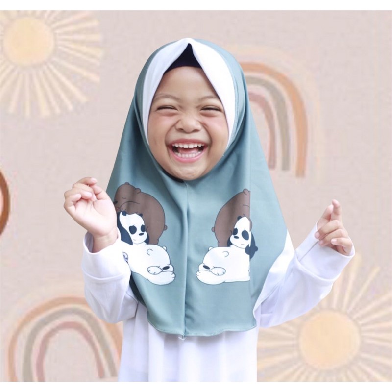 hijab instant motif we ware bear