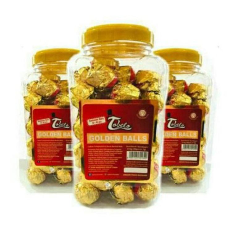 

1 toples coklat Tobelo golden ball