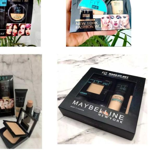 MEIBELINE FIT ME MAKE UP SET 3IN1 ◘