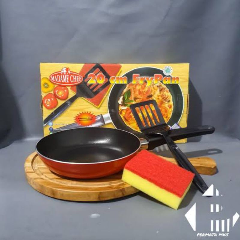 Teflon Frypan Madame chef maxim 20 cm wajan