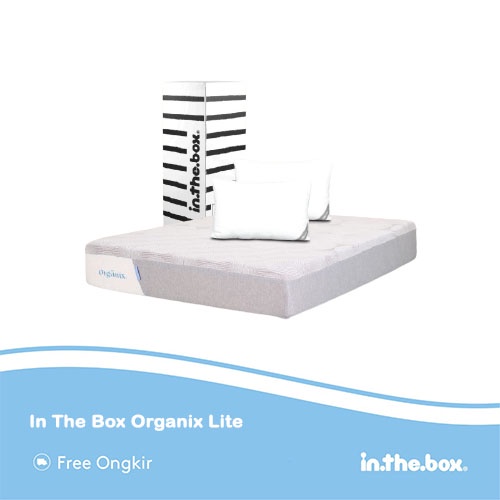 Kasur Spring Bed In The Box Organix Lite Uk 180x200 Matras Inthebox
