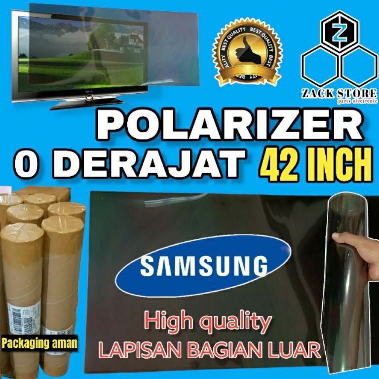 POLARIZER LCD TV SAMSUNG 42 INCH 0'DERAJAT / LAPISAN BAGIAN LUAR