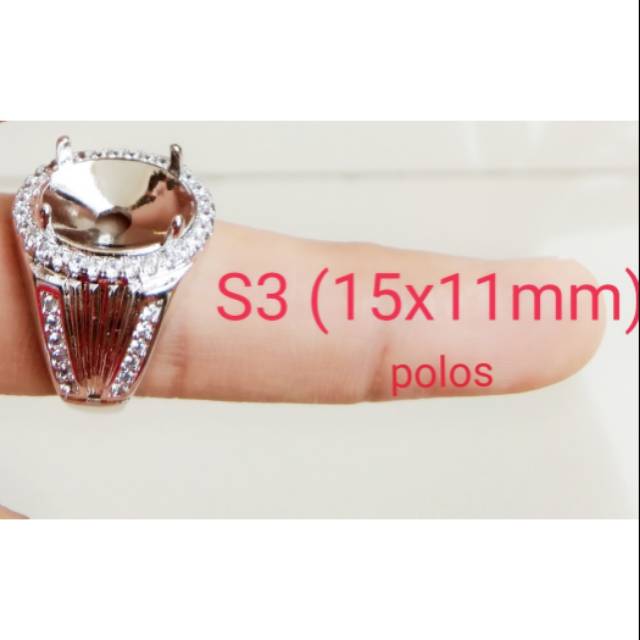 Ring cincin alpaka super impor 7