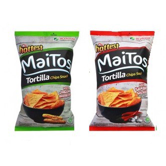 

MAITOS Tortilla Chips / Camilan murah /senack 140 gr