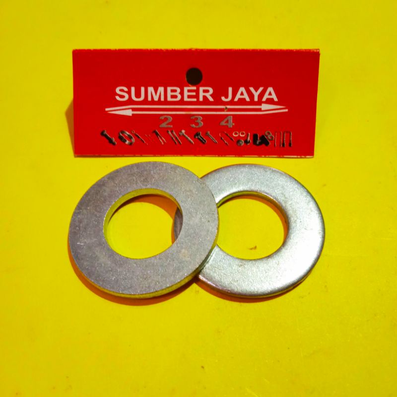 RING PLAT 20mm x 40mm putih TERMURAH