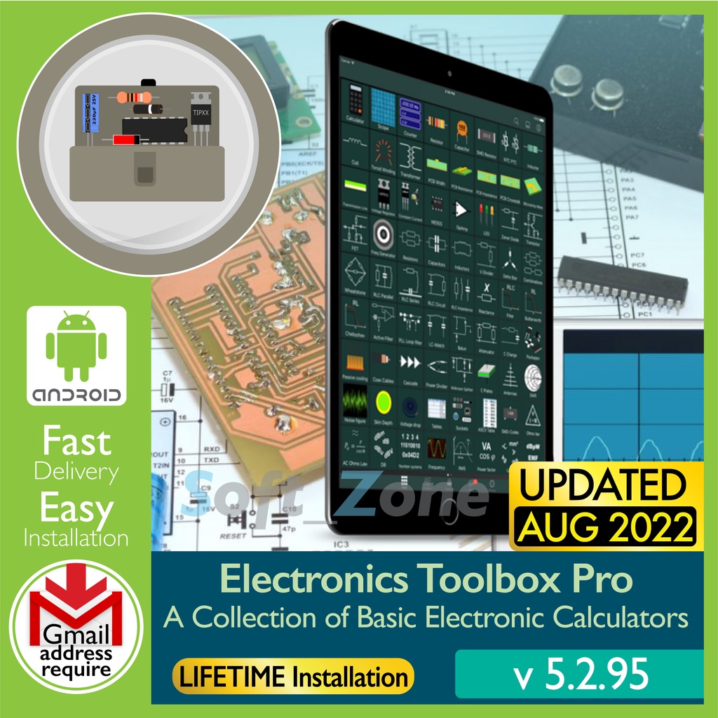 

Elctrncs Tlbx Pr v5.2.95 - A Cllctn f Bsc Elctrnc Clcltrs [SmrtPhn - Andrd] - Dgtl Dwnld