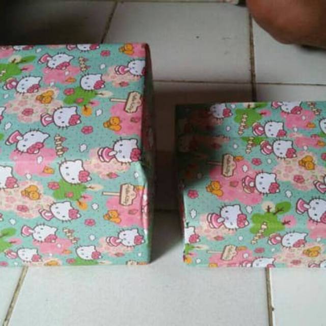 

TM. Kertas kado, extra bubble dan extra dus dan kartu ucapan ulangtahun