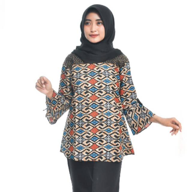 Jumbo Shinta / ATASAN PEREMPUAN BIG SIZE JUMBO XXL LD 110CM / ATASAN BATIK KEMEJACEWEX Fitri Batik