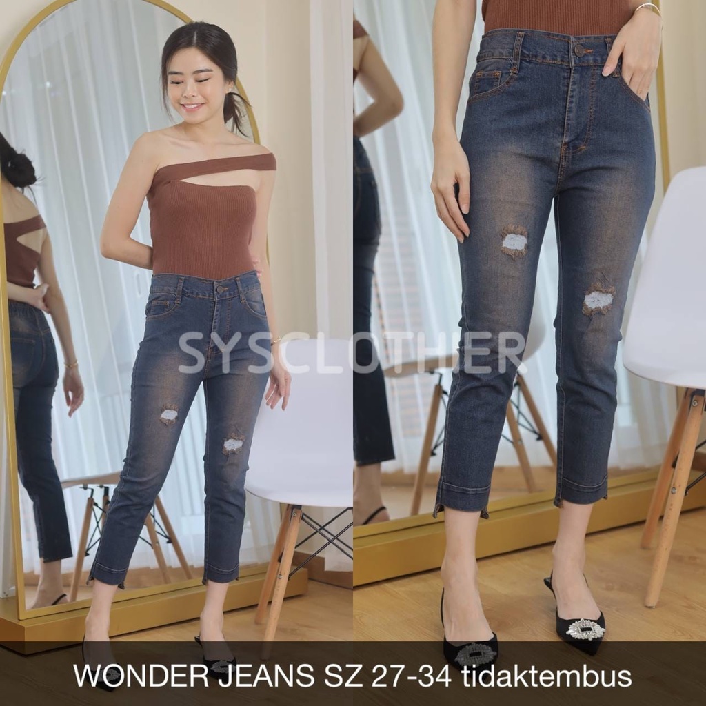 CELANA JEANS WANITA WONDER-SYSCLOTHIER