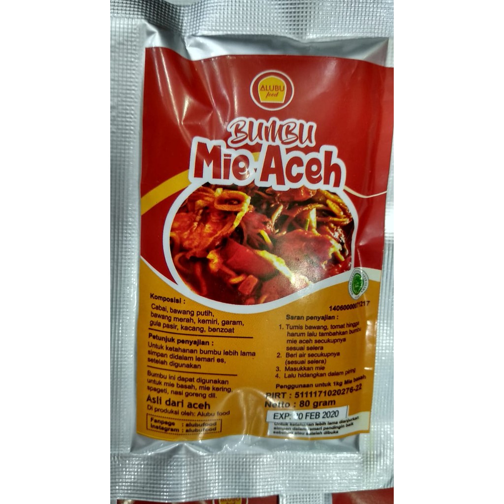 

BUMBU MIE ACEH