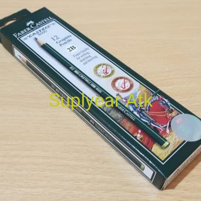 

Hadir Pensil 2B Faber Castel Original(1Losin) Berkualitas