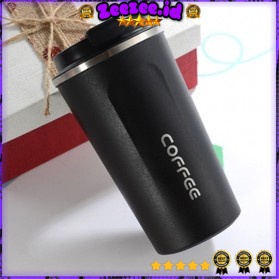 Botol Minum Mug Tumbler Thermos Stainless Steel 380ml - TYYHC204 - Black