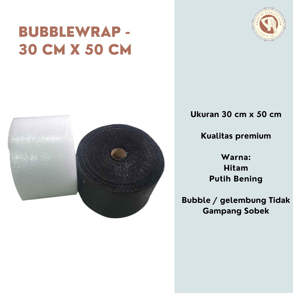 

Bubble Wrap Roll 30 cm x 50 m