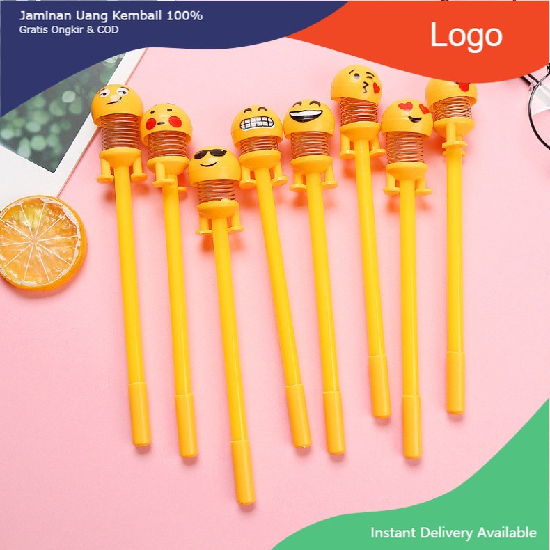 

PENA EMOJI EMOTICON BONEKA PER GOYANG KEPALA PULPEN 0.5MM M