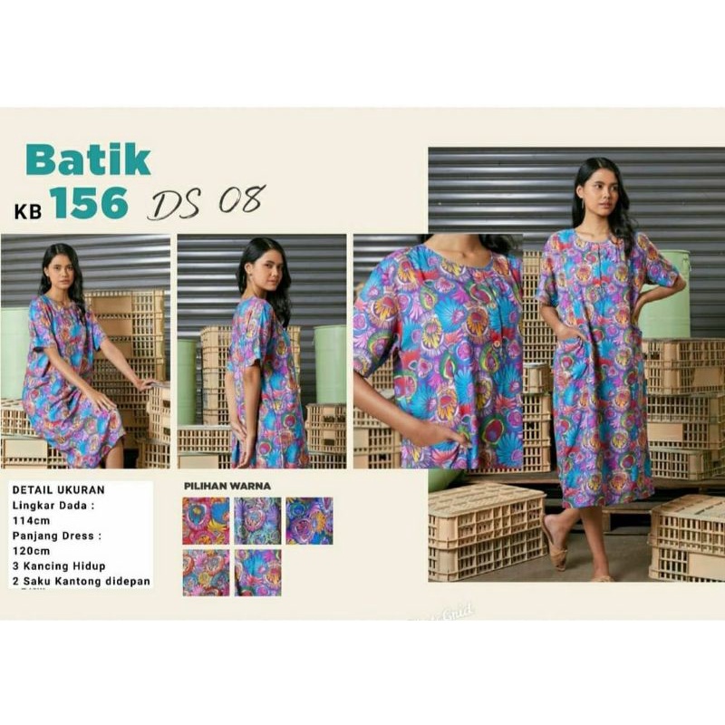 DASTER BATIK KUDA MAS ORIGINAL DS 08 KB-156