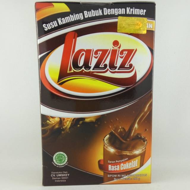 

Susu kambing bubuk laziz coklat